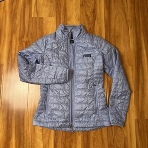 Patagonia Nano Puff Jacket Women’s XS Light Violet Blue